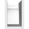 Ekena Millwork Standard Yorktown Architectural Grade PVC Rafter Tail, 4"W X 6"H X 24"L RFTP04X06X24YOR - alternate 3